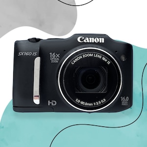 Digital Camera Canon PowerShot SX160 IS / Vintage Digital Camera / Canon cameras