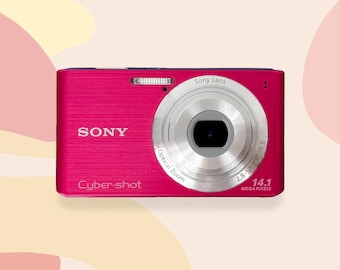 Vintage Pink Sony Cybershot DSC-T99 Camera With Accessories - Etsy