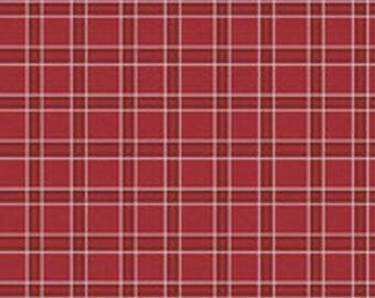 American Dream plaid rood van Dani Mogstad voor Riley Blake Designs ~ 100% katoen