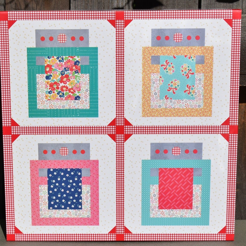 Riley Blake Baked With Love Quilt Kit by Lori Holt featuring Vintage Happy 2 Collection