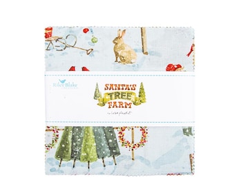 Santa's Tree Farm 10" Stacker / 10" Layer Cake autorstwa Lisy Audit