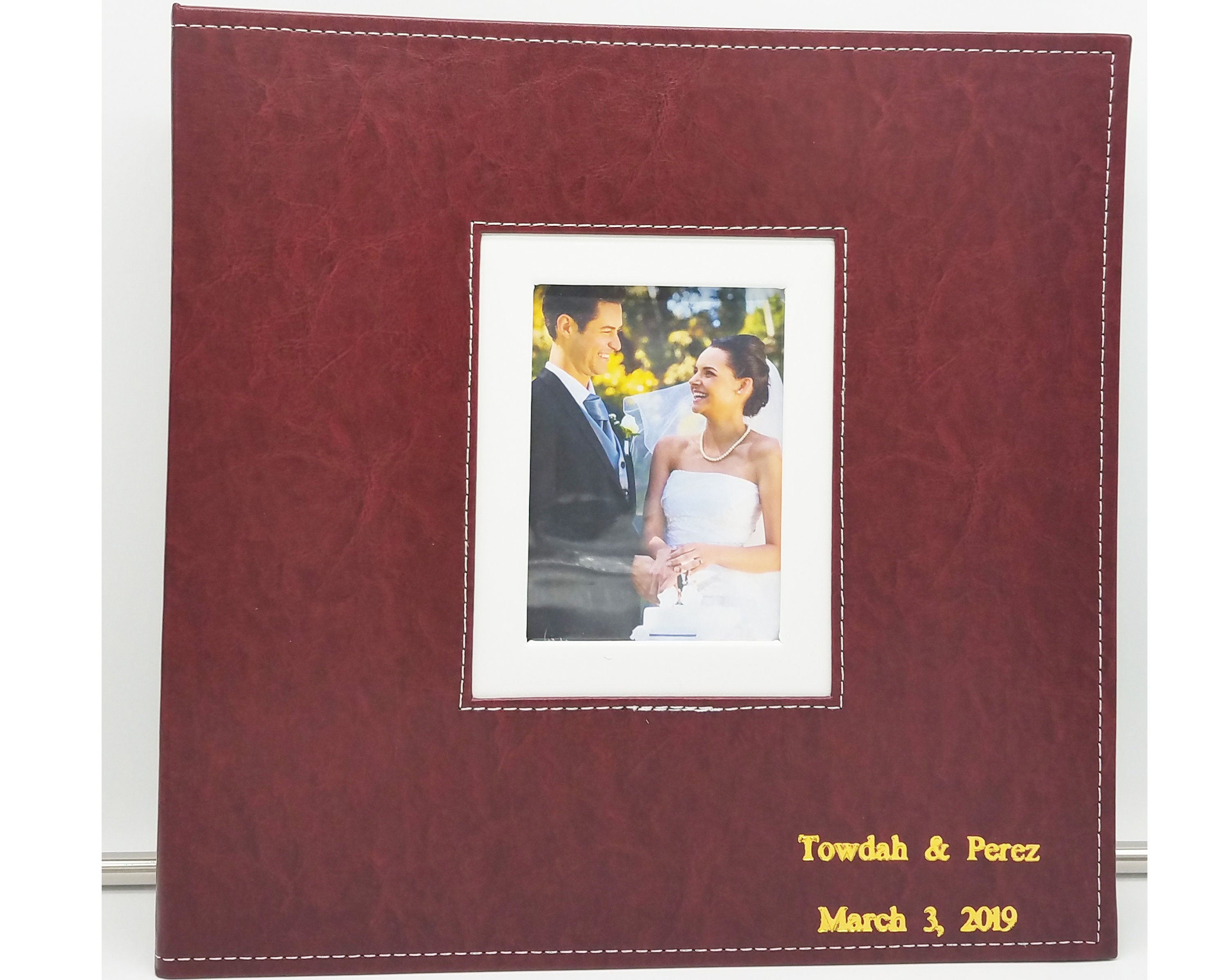 Large Classic Leather Photo Album. 3-ring Binder Photo Album With Refill  Pages Available. Holds 4x6, 5x7, 8x10 Photos. Weddings Family -  Sweden