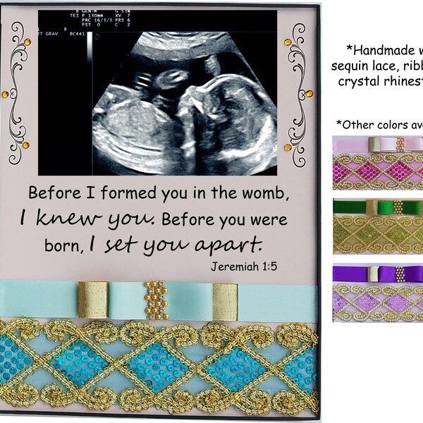 Baby Picture Frame Christian Etsy