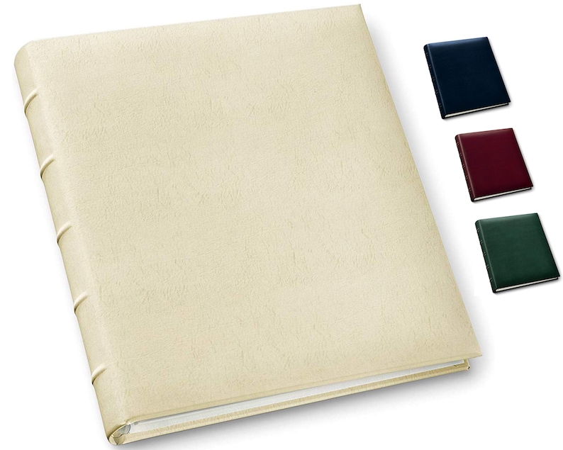 Large classic leather photo album. 3ring binder photo album Etsy