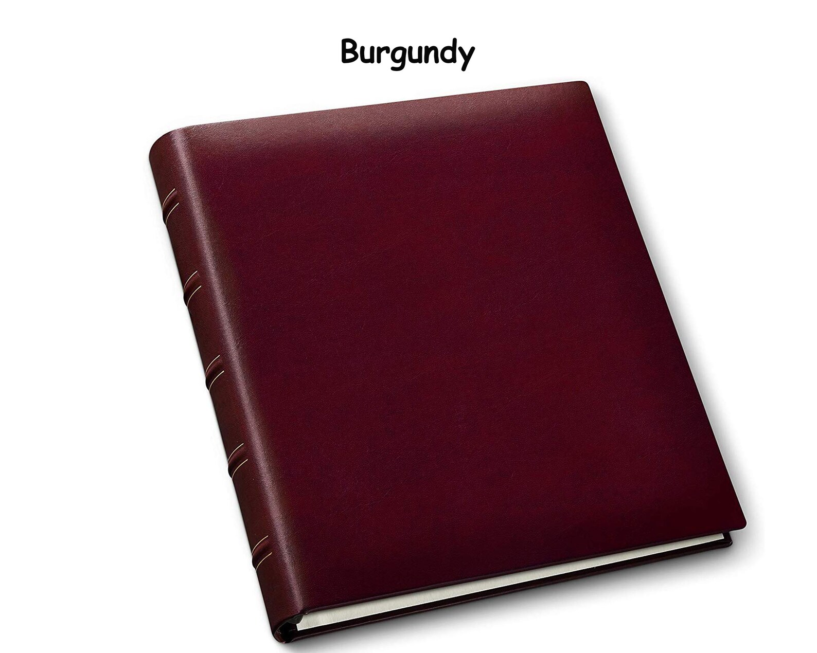 Large Classic Leather Photo Album. 3ring Binder Photo Album Etsy