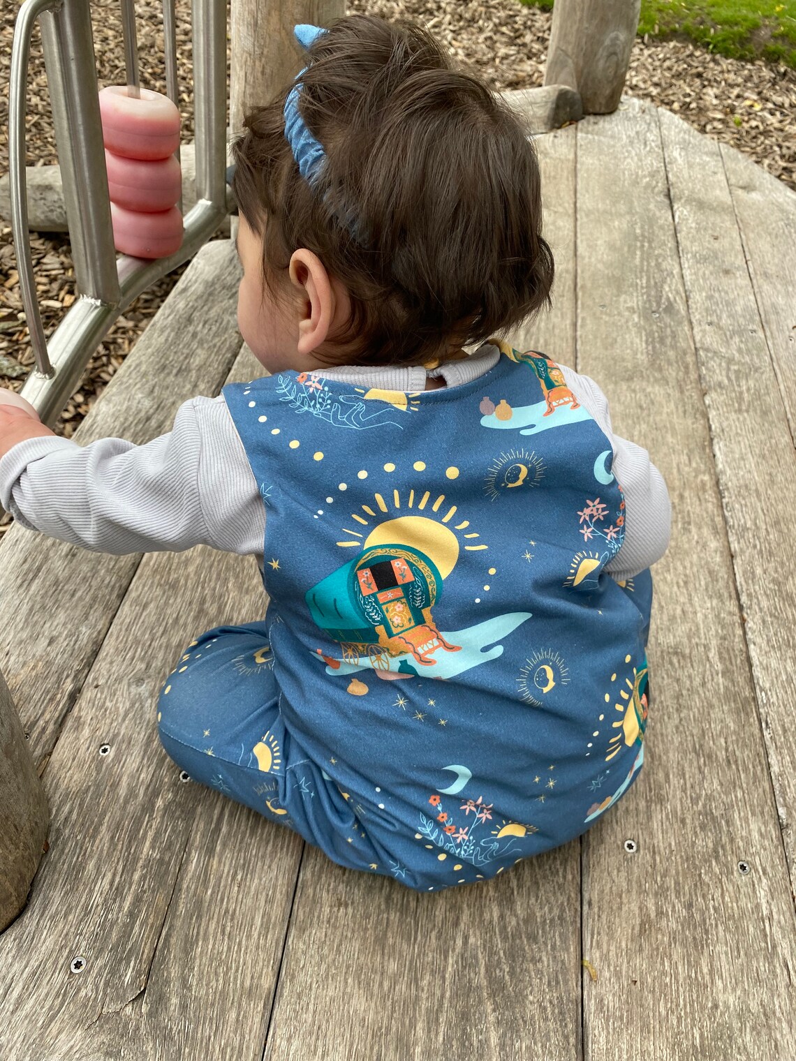 Gypsy caravan baby romper Romani gypsy baby clothes unique Etsy