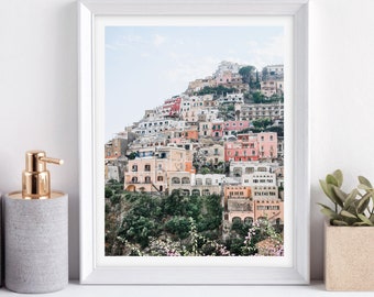 Amalfi Coast Beach Photo Wall Art | Original Italy Wall Decor | Landscape Photography | Positano Amalfi Coast Photo | Fine Art Photography