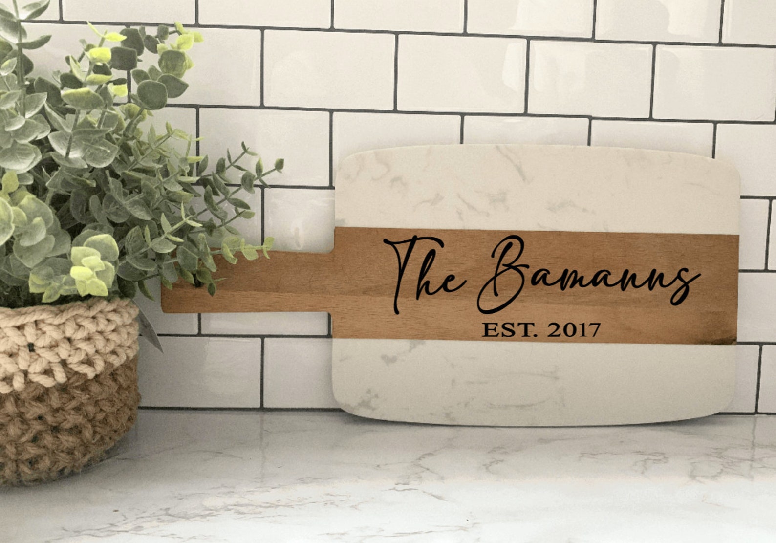 Custom Wood/Marble Cutting Board, Personalized Cutting Board, Home Decor, Kitchen Decor, Birthday, Gifts, Charcuterie Board, Cheese Board