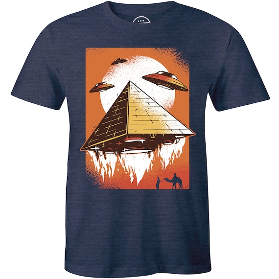 Ufo Pyramid Abduction! - Believe T-Shirt Ufo Pyramid Abduction! - Believe T-Shirt