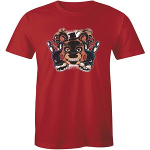 Angry Face Funny Dogs Comics Print Short Sleeve Tee Crew Neck Men&#39;s T-shirt