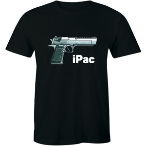 Ipac Shirt Amendment 2nd Pistol Concealed Tee Rights Men's T-shirt Parody Funny