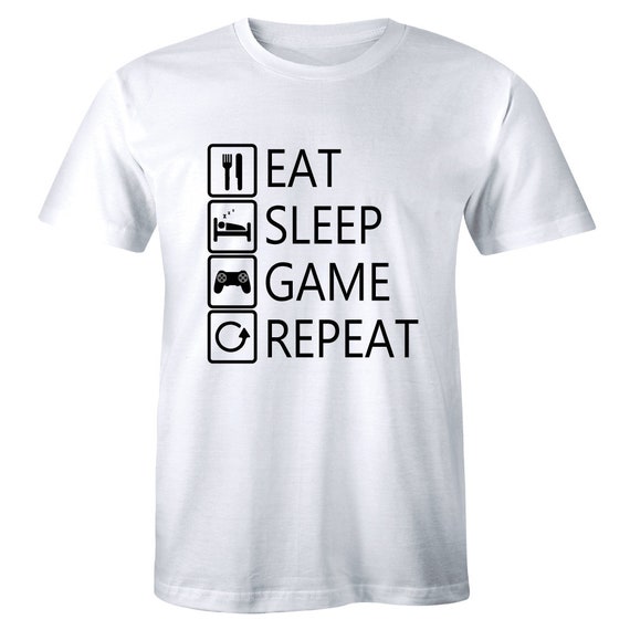 Eat Sleep Video Game Nerd Geek Gaming Gamer Gift T-Shirt Eat Sleep Video Game Nerd Geek Gaming Gamer Gift T-Shirt