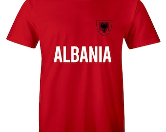 Albania Home Shirt - Find Your Own Country Albanian Flag Men's T-shirt Tee