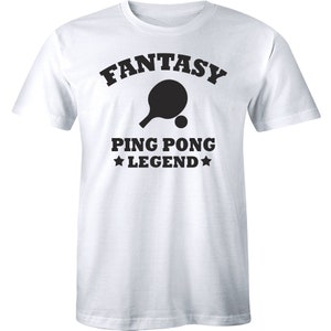 Fantasy Ping Pong Legend - Funny Favorite Sporting Men&#39;s T-shirt Tee