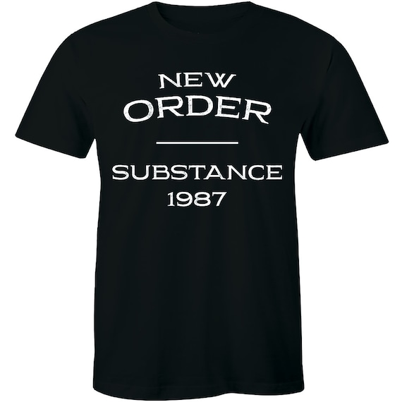New Order Substance 1987 Alternative New Wave Joy Division Men's T-shirt Tee  - Etsy