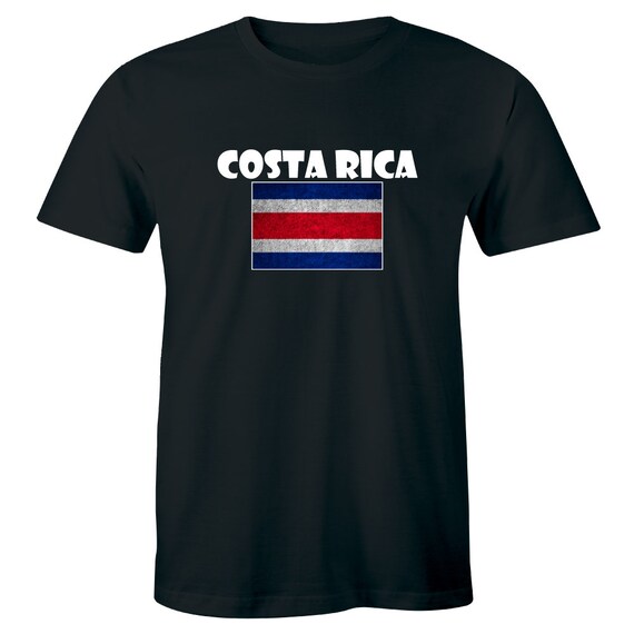 Costa Rica Costa Rican Flag Logo Nationality Ethnic Pride Etsy
