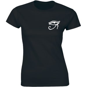 Eye of Horus T-shirt Ra Egyptian Egypt Mysticism Religion Funny Tee Shirt Womens