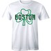 Mens Ireland Est. 1922 Shamrock T-Shirt In Ocean Green