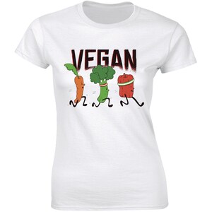Vegan - Vegetable Vigge Plants Health Fitness Superfood Women&#39;s T-shirt Gift Tee