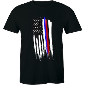 Serbia Text Flag Serbian Pride Republika Srbija Mens T-shirt USA America