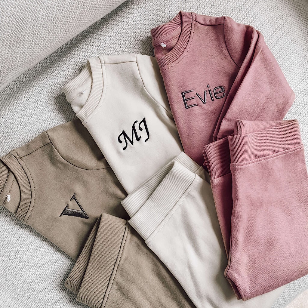 Personalised Kids Pyjamas Kids Custom PJs Long Sleeve PJs Etsy