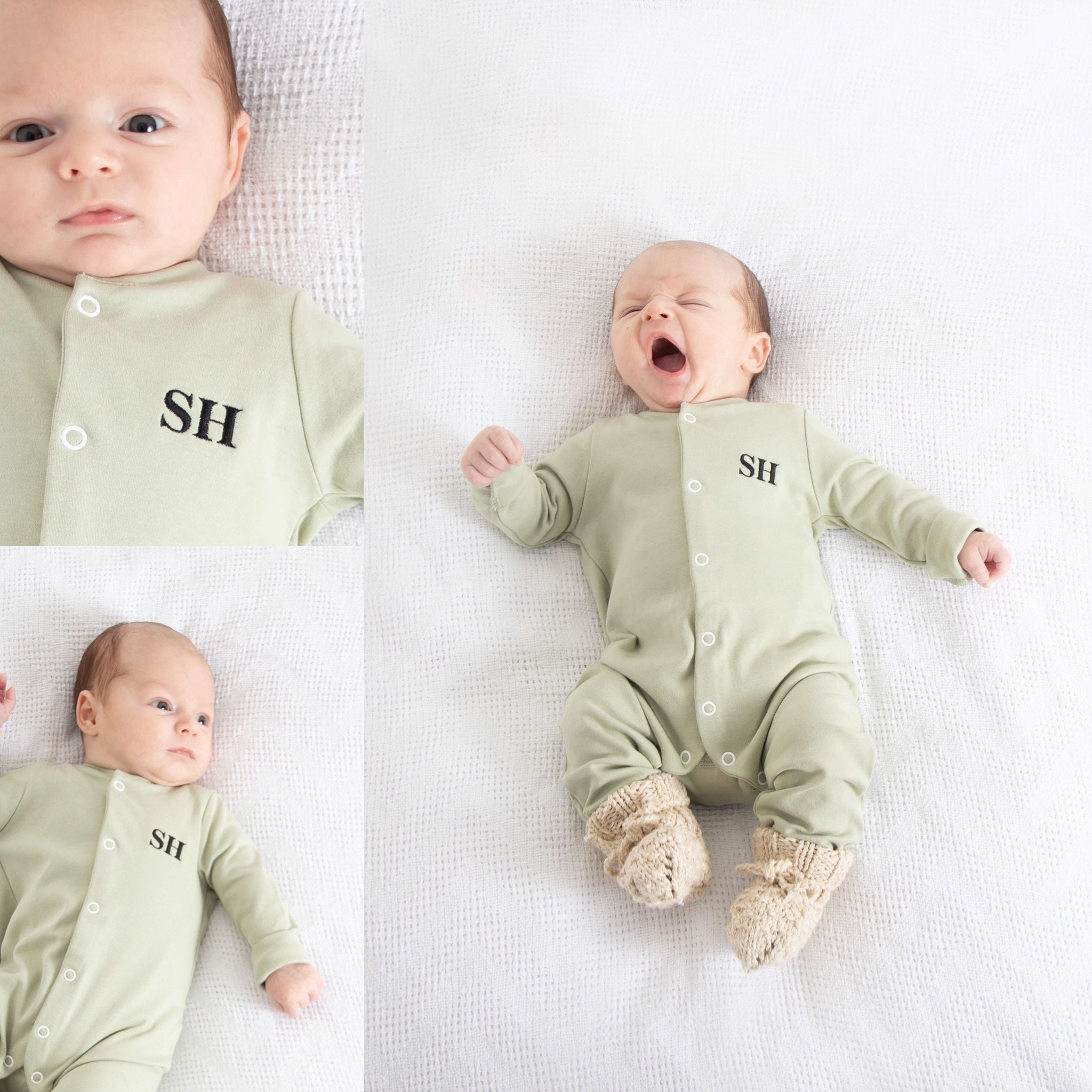 Personalised Baby Grow Gender Neutral Baby Clothes New Etsy