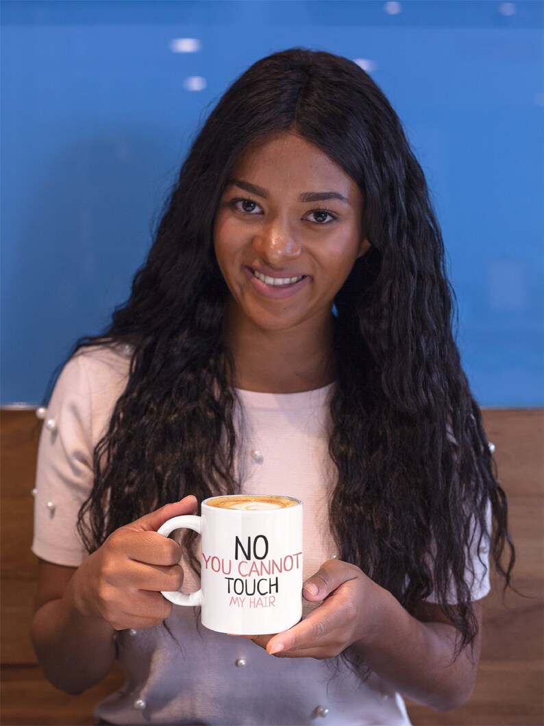 Curly Hair Mug Funny Coffee Mugs Curly Girl Mugs Natural Hair Etsy