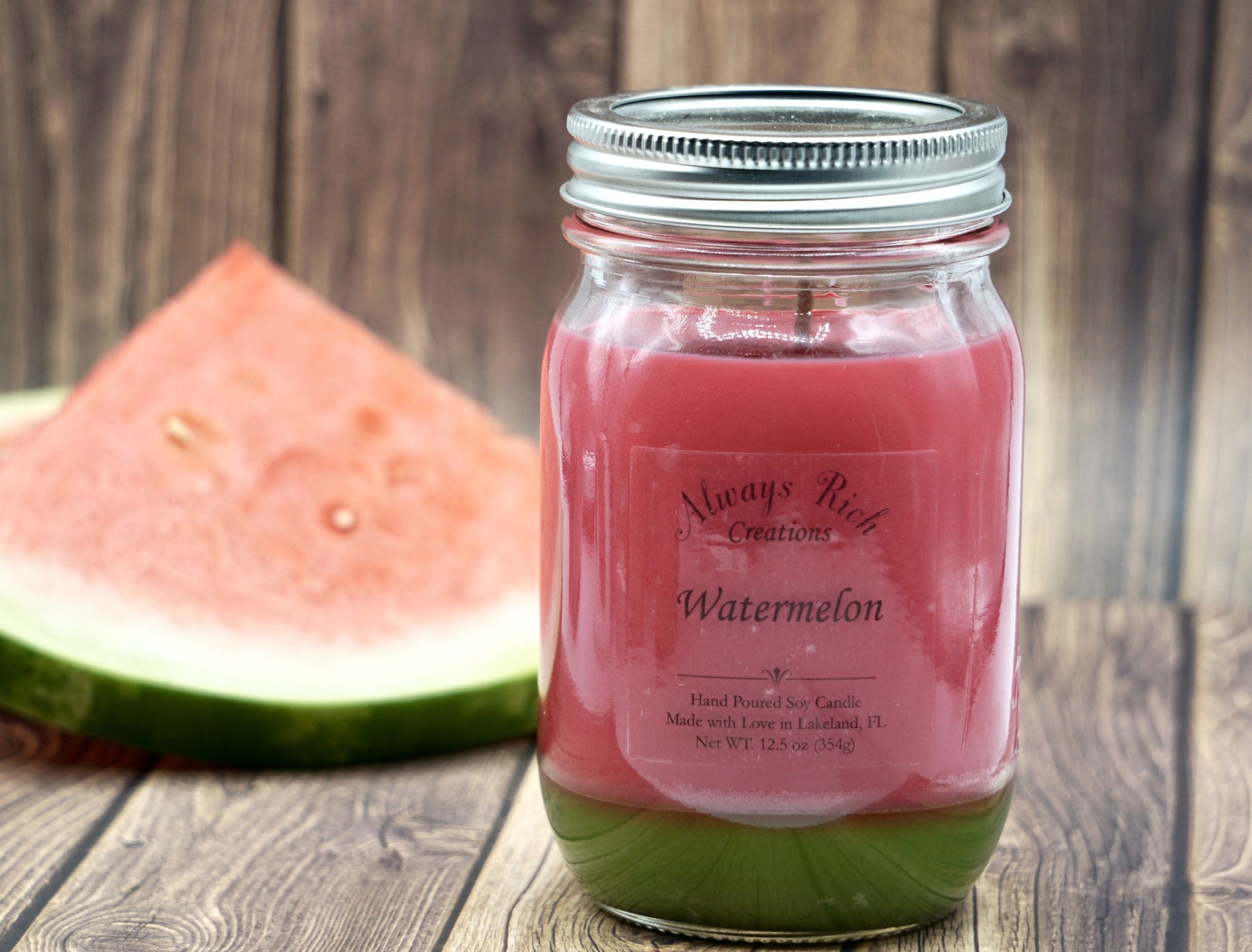 Watermelon Collection Summertime Candle Sweet Candle Etsy