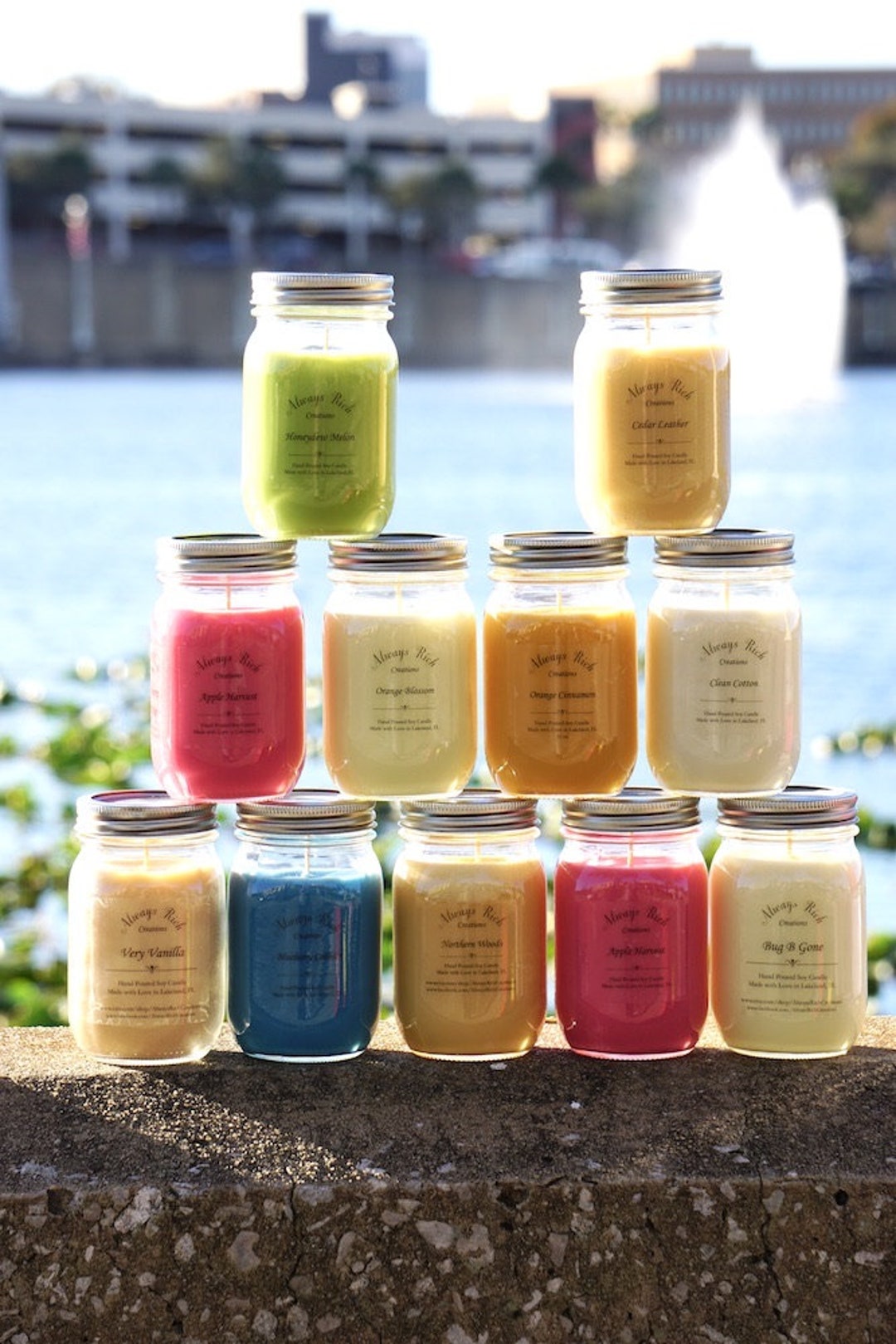 Farmhouse Candles Mason Jar Candle Country Candle Candle in Etsy