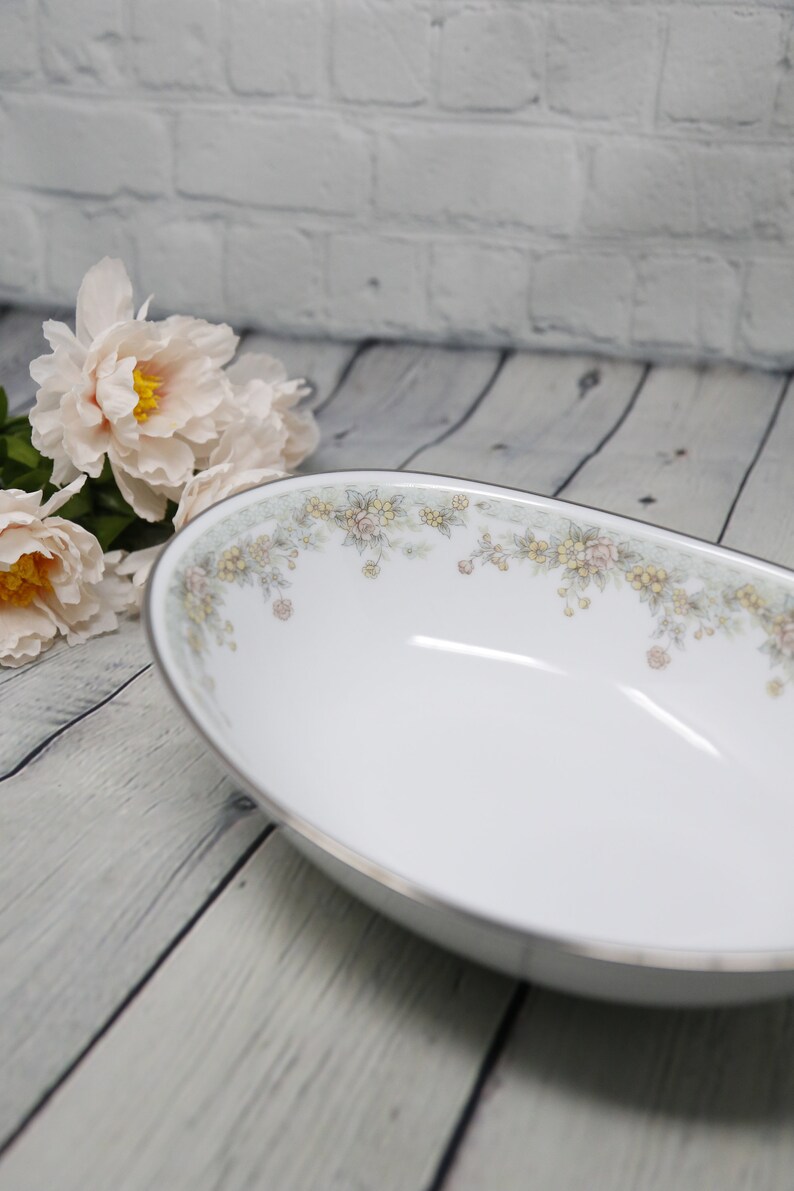 Noritake Serving Bowl Fine China Vintage Dishware Wedding Gift Japanese Dishware image 9