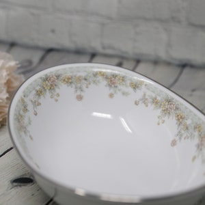 Noritake Serving Bowl Fine China Vintage Dishware Wedding Gift Japanese Dishware image 4