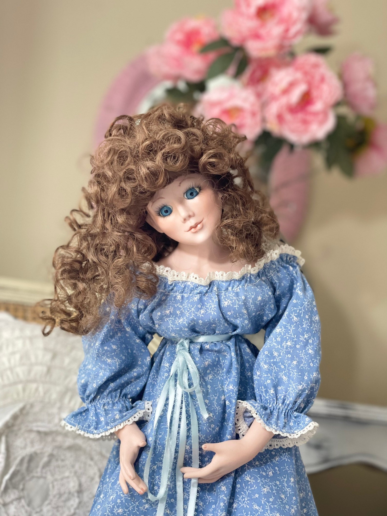 1988 Columbine Klowns by Kay Doll Vintage Realistic Doll Etsy