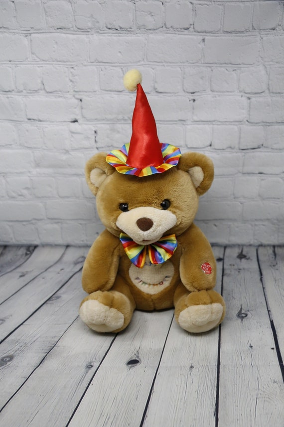 happy birthday singing teddy bear