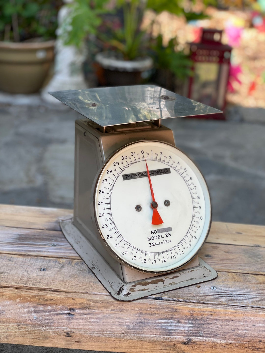 Vintage Rusty Scale - French Country Style - Industrial Decor, Kitchen ...