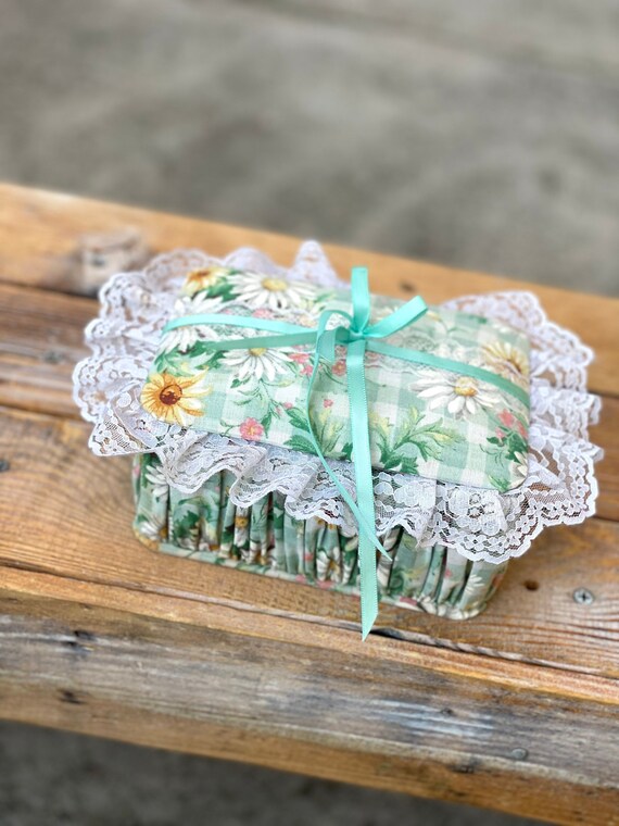 Cottage Floral Handmade Box, French Cottage Spring Decor, Country Floral, Country Farmhouse, Shabby Chic Decor, French Country