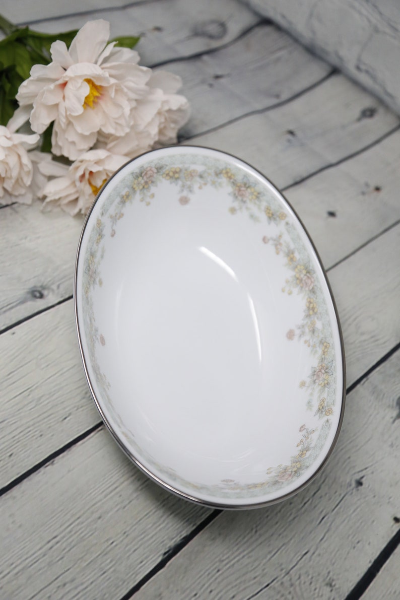 Noritake Serving Bowl Fine China Vintage Dishware Wedding Gift Japanese Dishware image 6