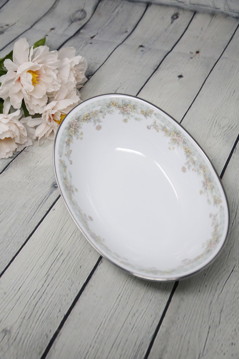 Noritake Serving Bowl Fine China Vintage Dishware Wedding Gift Japanese Dishware image 2