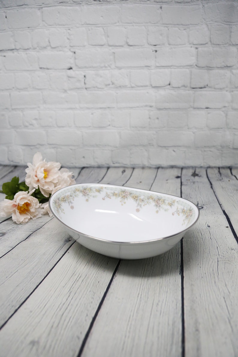 Noritake Serving Bowl Fine China Vintage Dishware Wedding Gift Japanese Dishware image 1