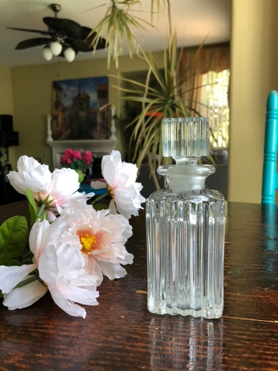 Antike Köln Flasche - Vintage Parfum Flakon - EAPG Glas Parfum Flakon - Viktorianische Parfümflasche - Duftflasche