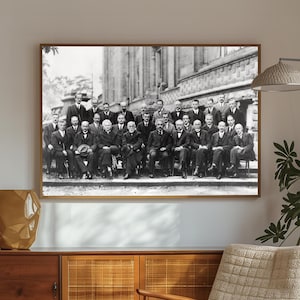 史上最も知的な写真 - 1927年ソルベイ量子力学物理学会議 | ファインマン、キュリー、シュレーディンガー、ハイゼンベルク