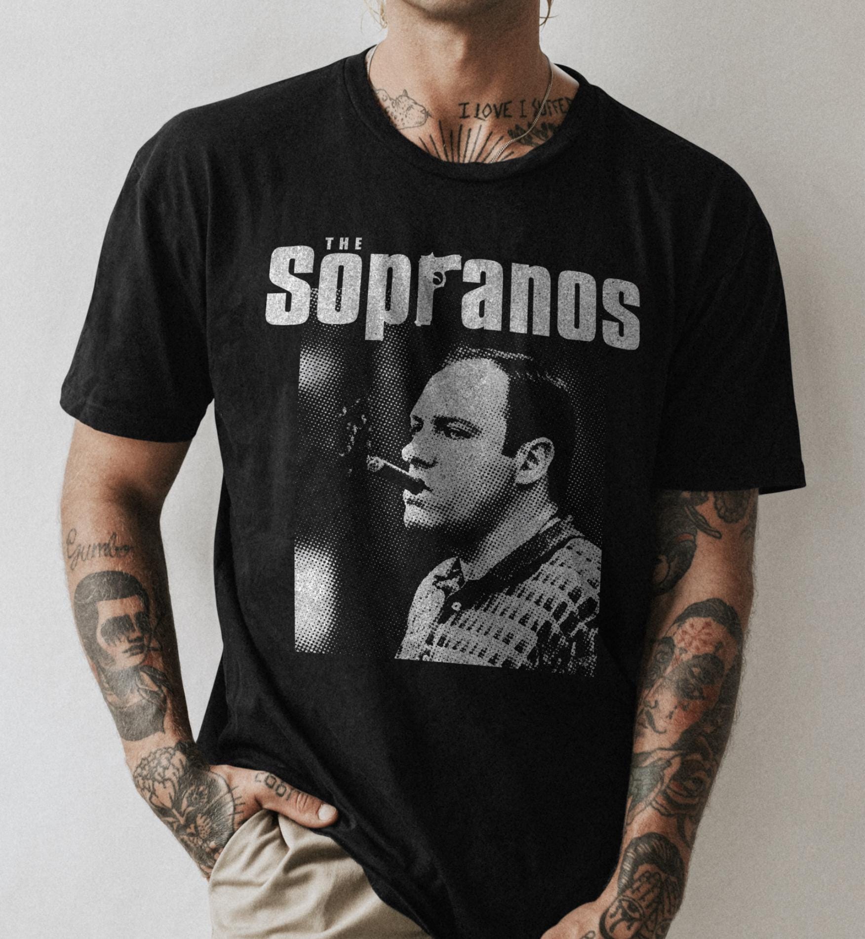 ザ・ソプラノズ Tシャツ | レトロマフィア風Tシャツ | トニー 