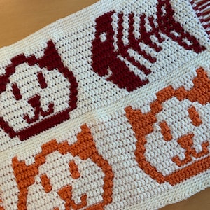 Here Kitty Kitty Mosaic Crochet Patterns - charts only