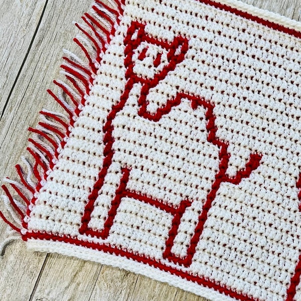 Carlos the Camel Mosaic Crochet Patterns - charts only