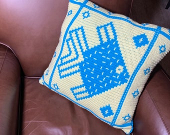 Motifs de crochet en mosaïque de poisson du soleil - graphiques uniquement