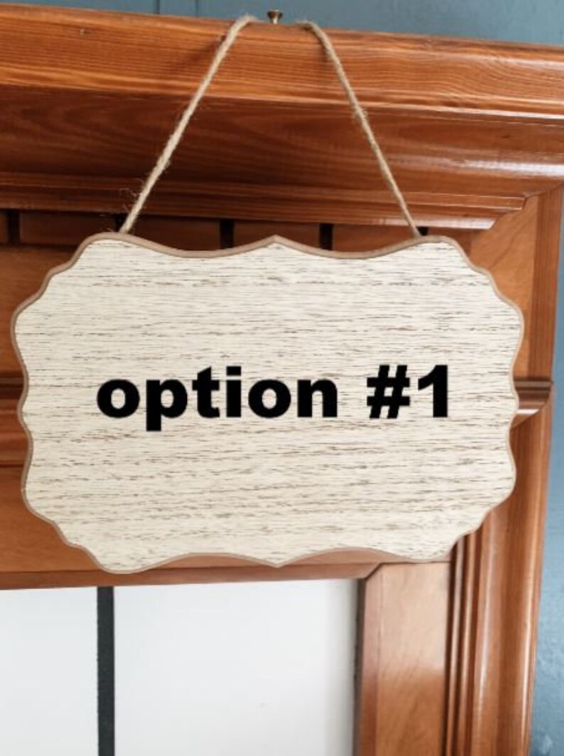 Last Name Door Hanger Personalized Door Sign Last Name Door Sign, Personalized Outdoor Home Hanger Personlized Wood Door Hanger