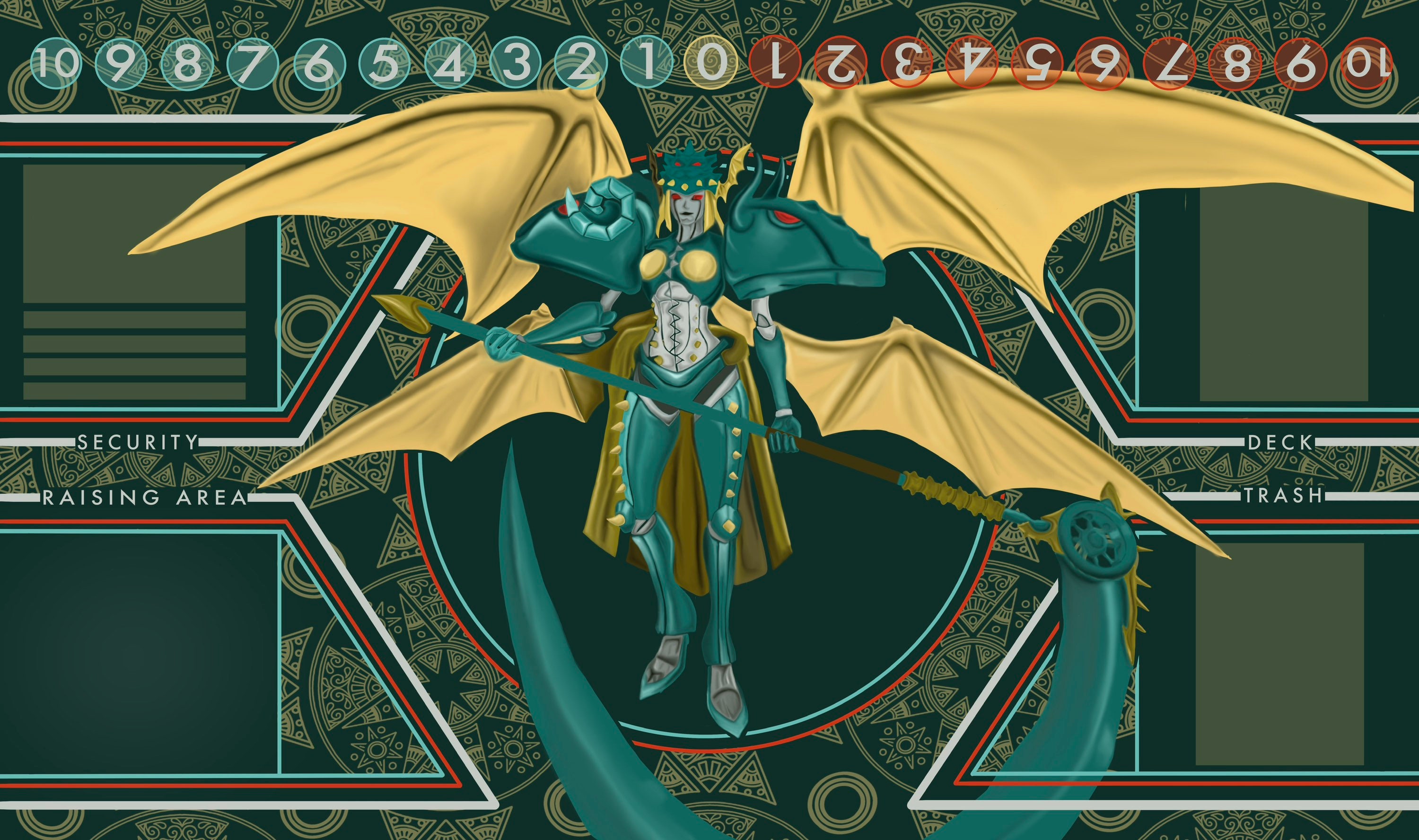 Custom Playmat for TCG Digimon and One Piece Etsy