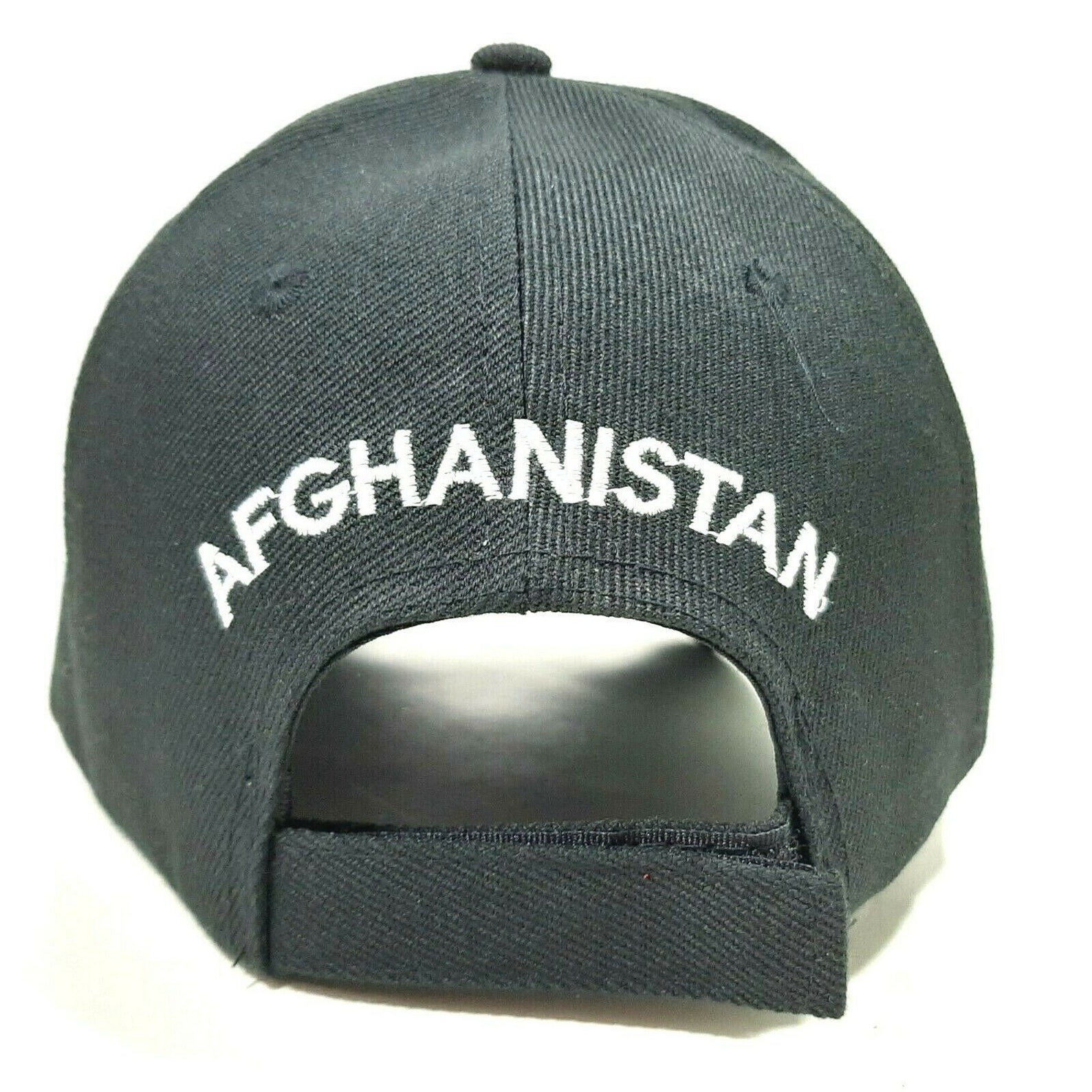 Afghanistan War Veteran Mens Hat Cap Black Embroidered Etsy