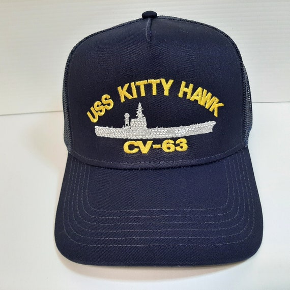 USS Kitty Hawk CV-63 Hat Embroidered 
