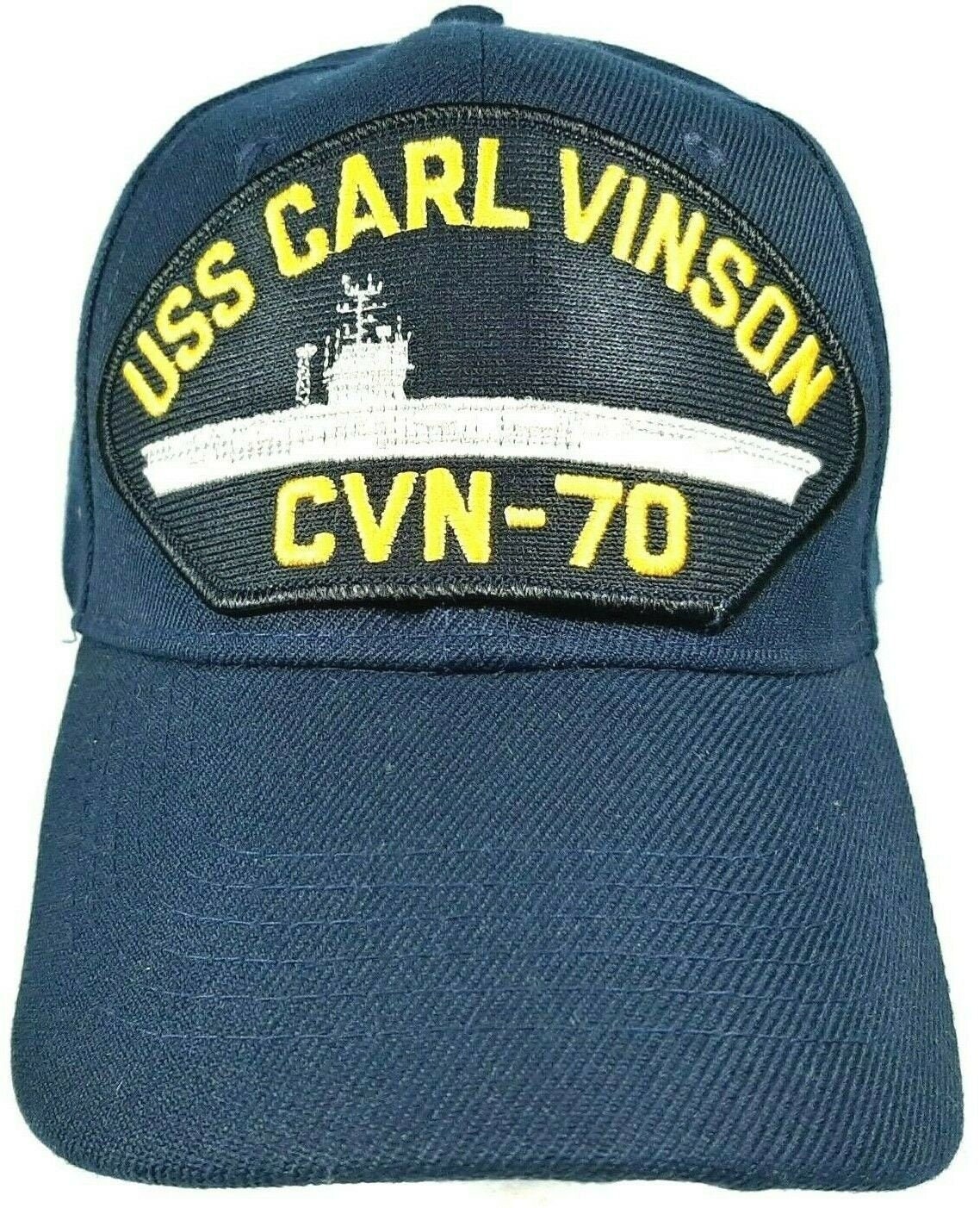 USS Carl Vinson CVN-70 Men's Cap Patch 