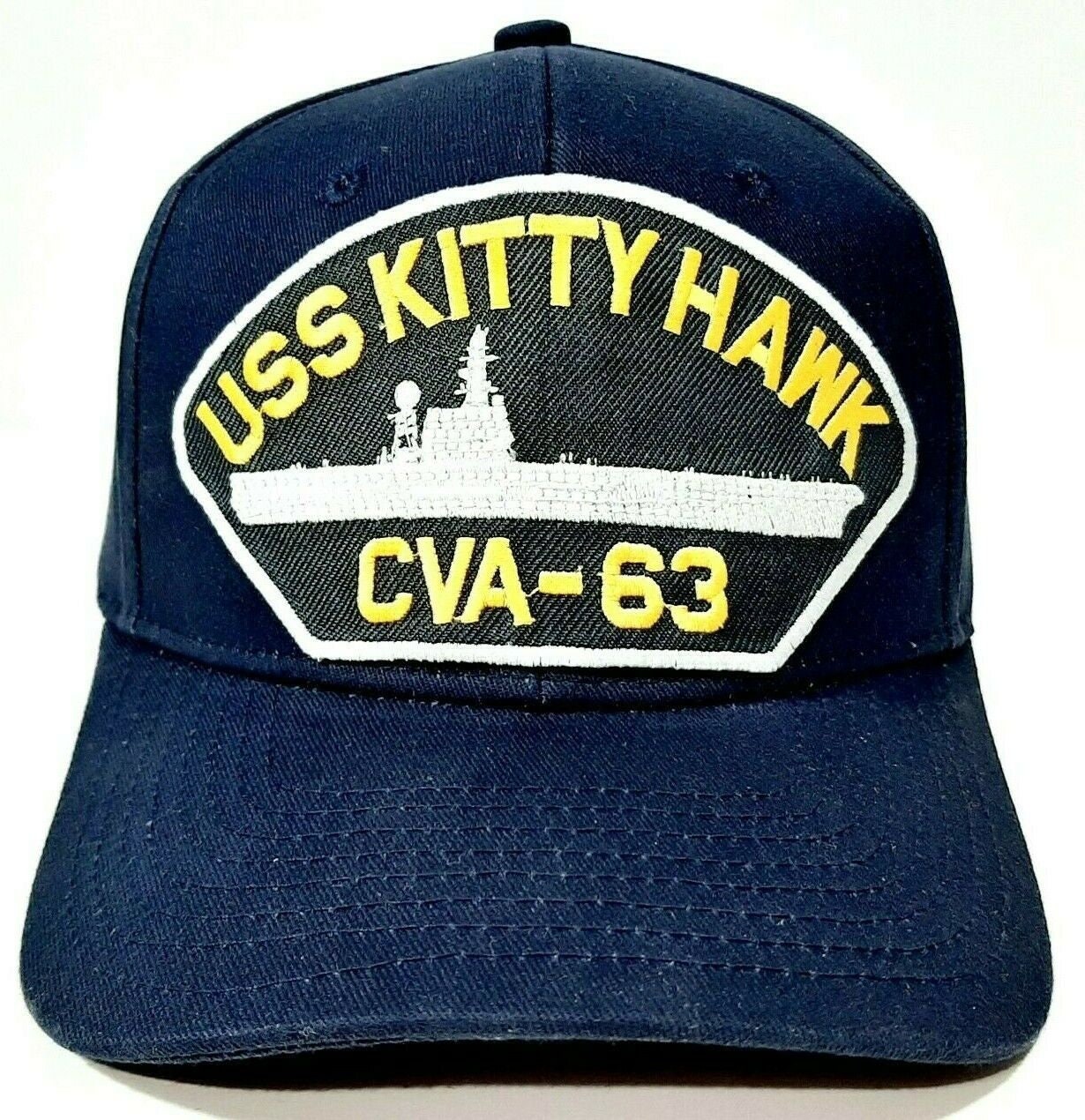 USS Kitty Hawk CVA-63 Men's Patch Cap 